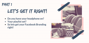 headphones and laptop